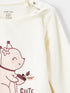 LC Waikiki Crew Neck Velvet Girls' Baby Pajama Set